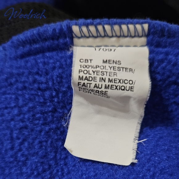 Woolrich Fleece Polartec Zippered Vest - Picture 5 of 6